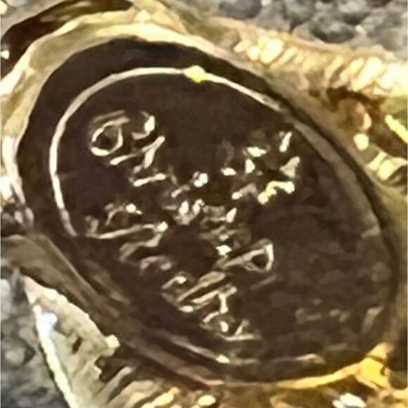 Christopher Radko Angel Ringing Bell Brooch Embellished with Multicolored Glass - Picture 3 of 8